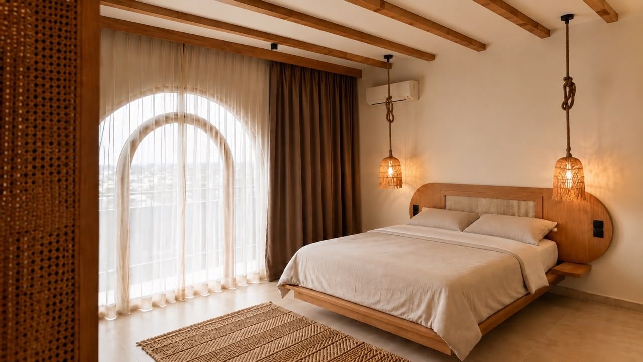 Le Refuge des Aurores — Chambre principale