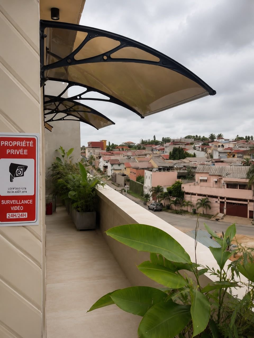 Le Refuge des Aurores — Balcon